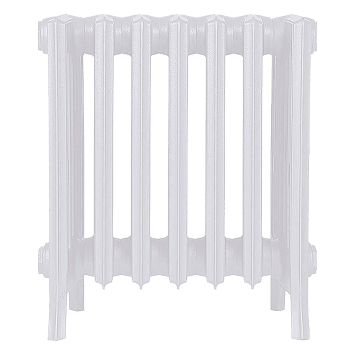 Grace - Ceramic White Cast Iron Column Radiator H450mm x W454mm 6 Column - Wall Hung