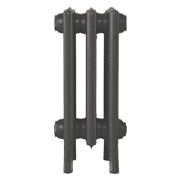 Grace - Grey Bronze Cast Iron Column Radiator H450mm x W212mm 4 Column - Wall Hung