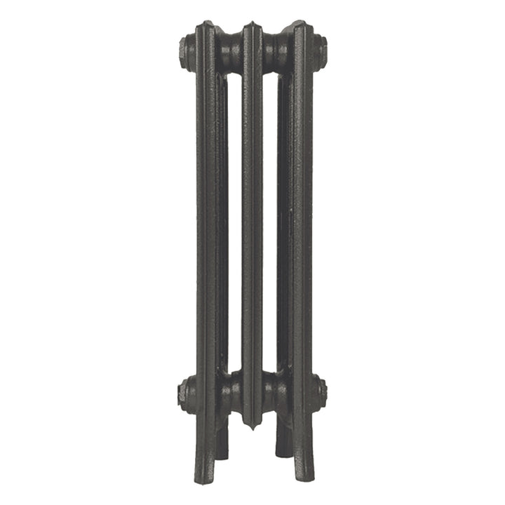 Grace - Grey Bronze Cast Iron Column Radiator H650mm x W212mm 4 Column - Floor Standing