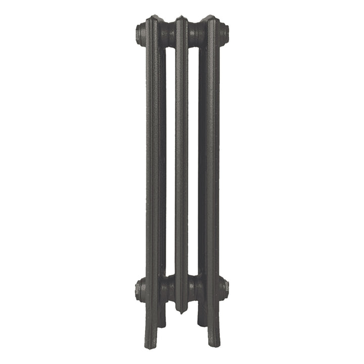 Grace - Grey Bronze Cast Iron Column Radiator H700mm x W212mm 4 Column - Wall Hung