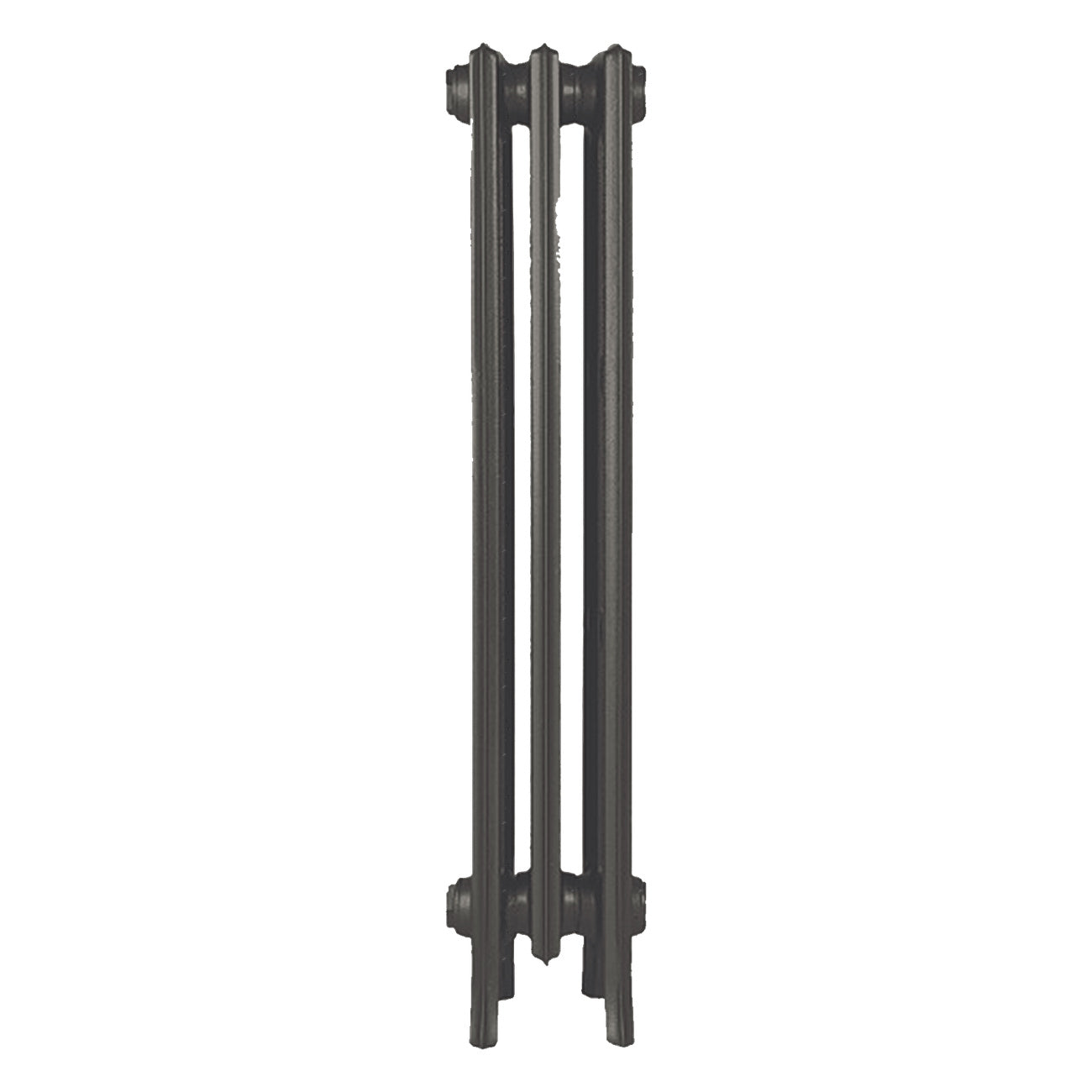 Grace - Grey Bronze Cast Iron Column Radiator H950mm x W212mm 4 Column - Floor Standing