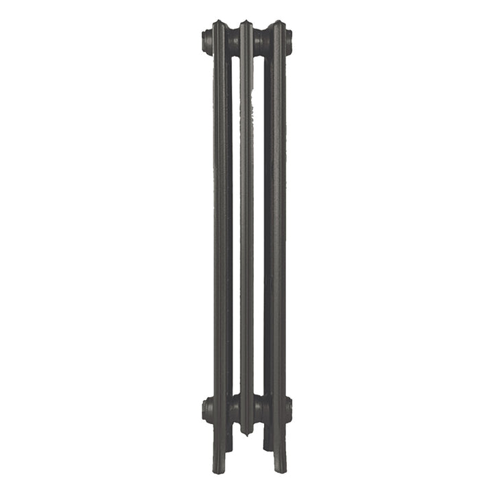 Grace - Grey Bronze Cast Iron Column Radiator H950mm x W212mm 4 Column - Floor Standing