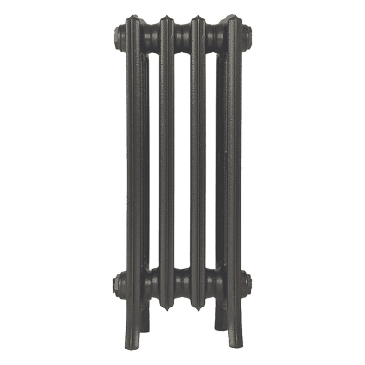 Grace - Grey Bronze Cast Iron Column Radiator H650mm x W272mm 4 Column - Floor Standing
