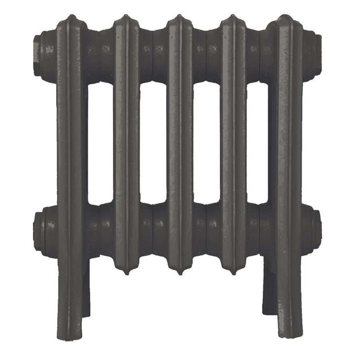 Grace - Grey Bronze Cast Iron Column Radiator H300mm x W333mm 4 Column - Wall Hung