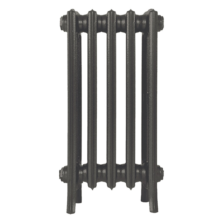 Grace - Grey Bronze Cast Iron Column Radiator H650mm x W333mm 4 Column - Floor Standing