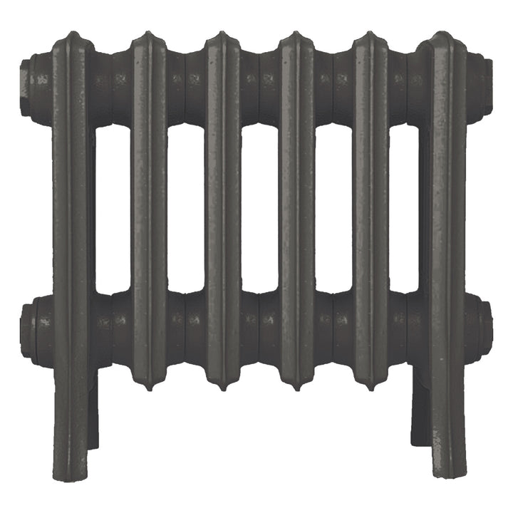 Grace - Grey Bronze Cast Iron Column Radiator H300mm x W393mm 4 Column - Wall Hung
