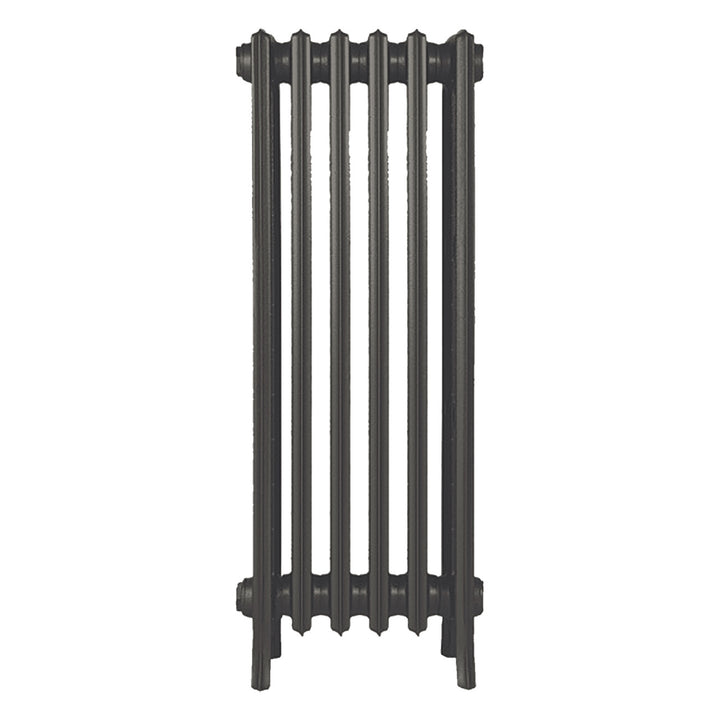 Grace - Grey Bronze Cast Iron Column Radiator H950mm x W393mm 4 Column - Floor Standing