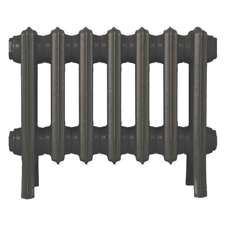 Grace - Grey Bronze Cast Iron Column Radiator H300mm x W454mm 4 Column - Wall Hung