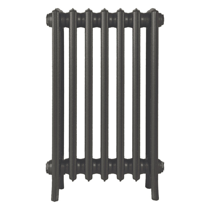 Grace - Grey Bronze Cast Iron Column Radiator H700mm x W454mm 4 Column - Wall Hung