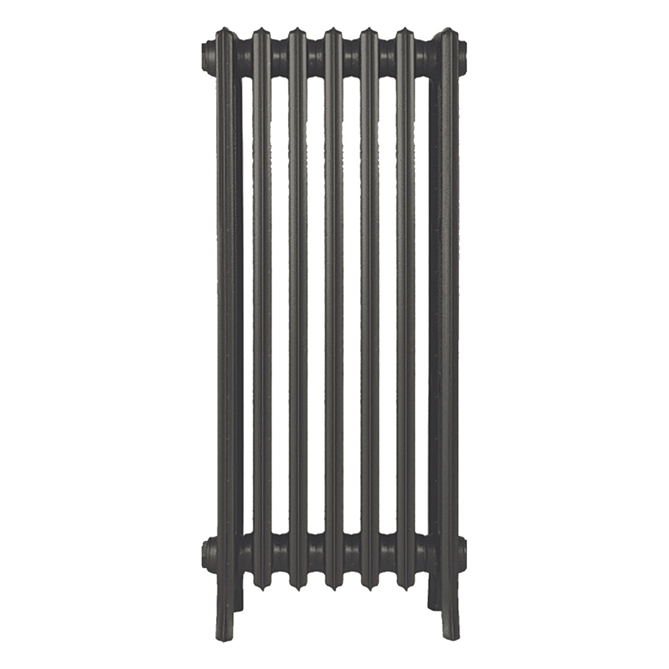 Grace - Grey Bronze Cast Iron Column Radiator H950mm x W454mm 4 Column - Floor Standing