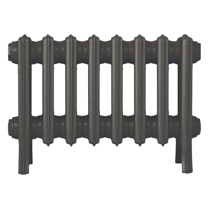 Grace - Grey Bronze Cast Iron Column Radiator H300mm x W514mm 4 Column - Wall Hung