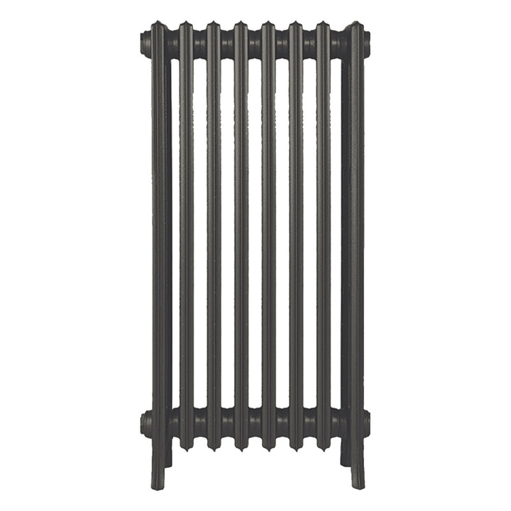 Grace - Grey Bronze Cast Iron Column Radiator H950mm x W514mm 4 Column - Floor Standing