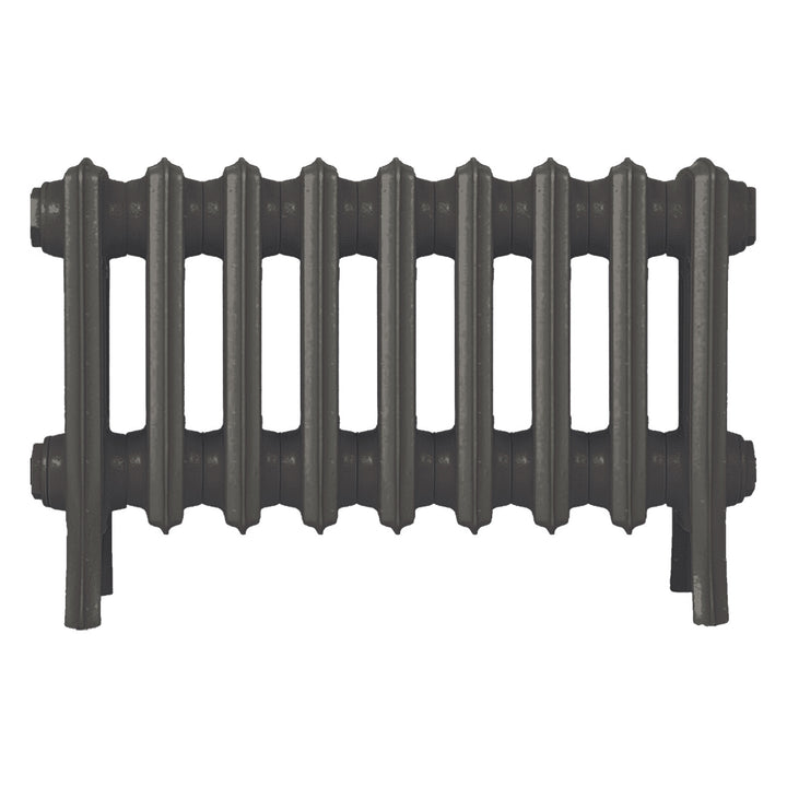 Grace - Grey Bronze Cast Iron Column Radiator H300mm x W575mm 4 Column - Wall Hung