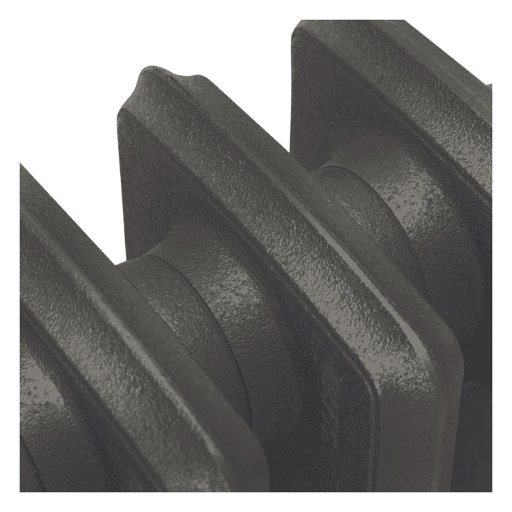 Grace - Grey Bronze Cast Iron Column Radiator H450mm x W272mm 4 Column - Wall Hung