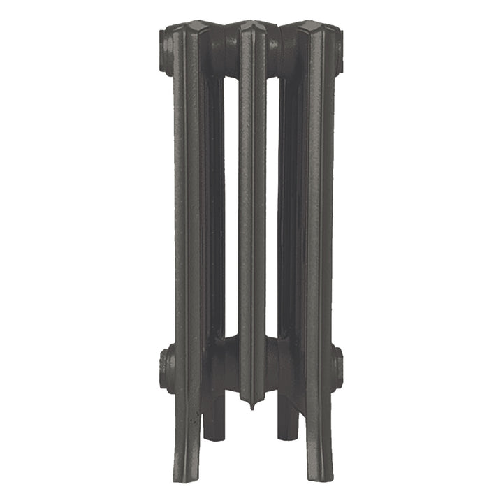 Grace - Grey Bronze Cast Iron Column Radiator H450mm x W212mm 6 Column - Wall Hung