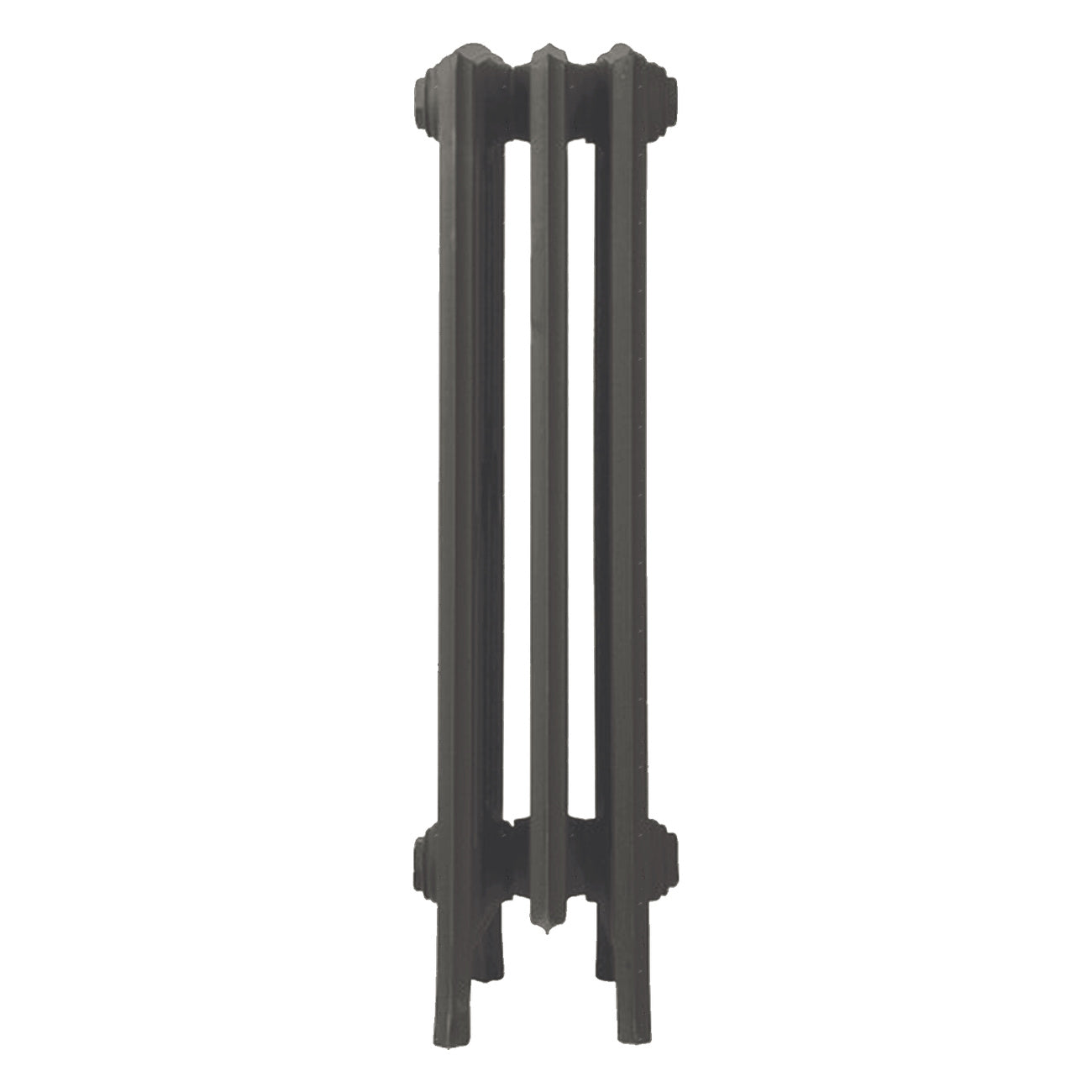 Grace - Grey Bronze Cast Iron Column Radiator H700mm x W212mm 6 Column - Wall Hung