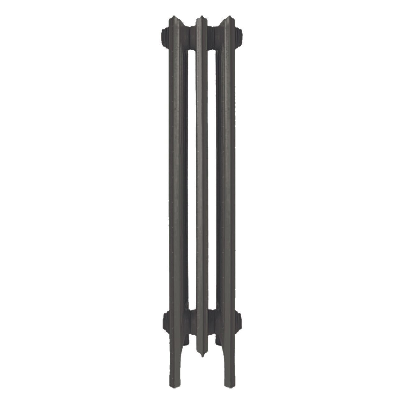 Grace - Grey Bronze Cast Iron Column Radiator H950mm x W212mm 6 Column - Floor Standing