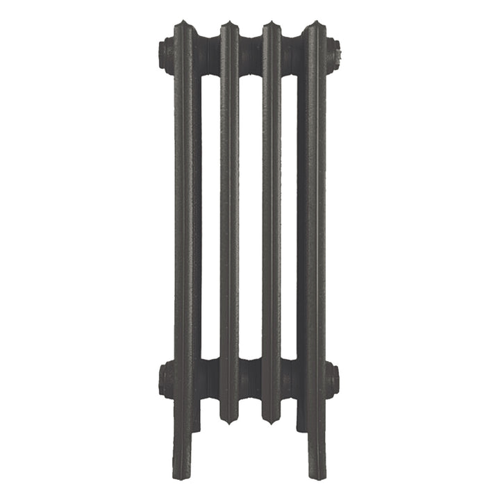 Grace - Grey Bronze Cast Iron Column Radiator H650mm x W272mm 6 Column - Floor Standing