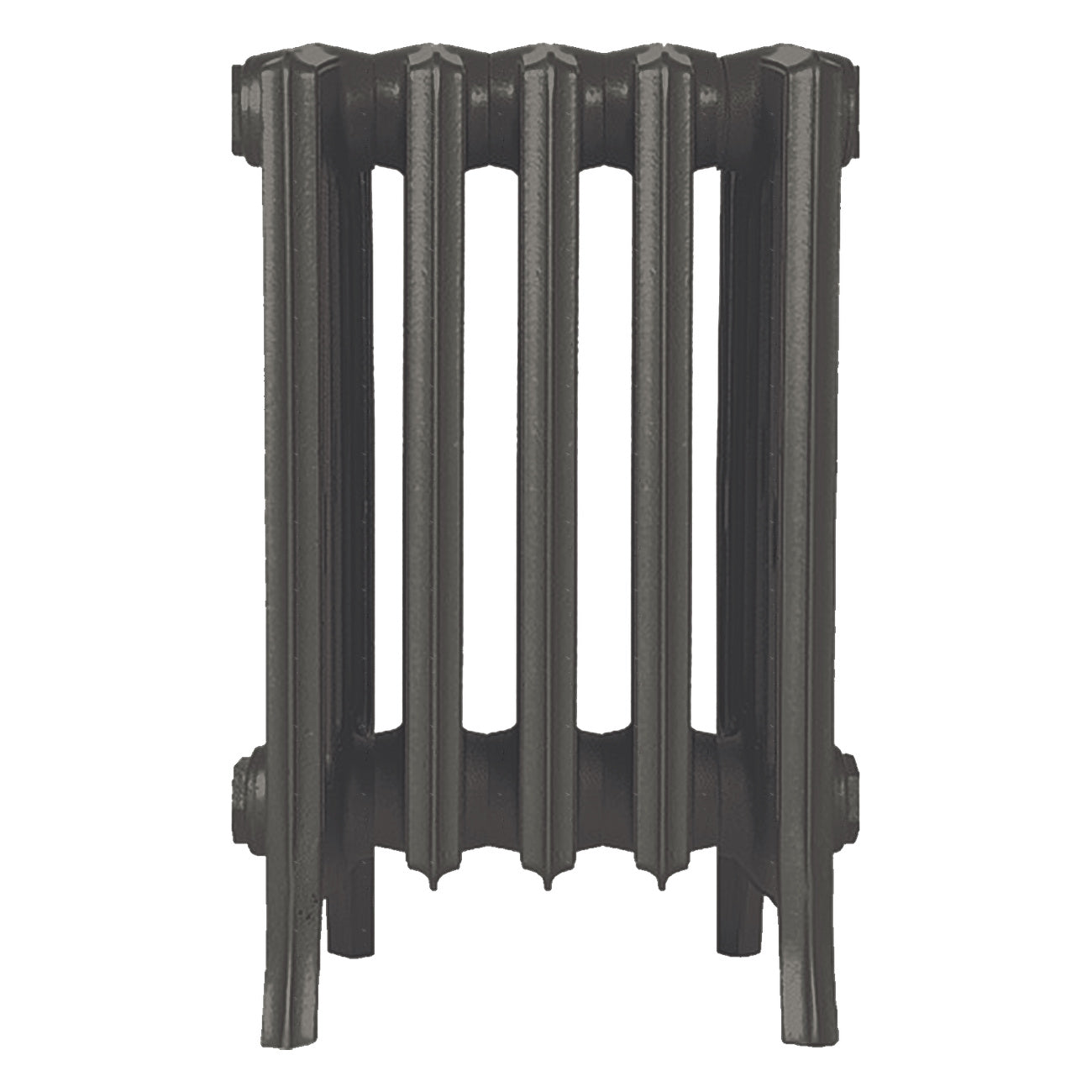 Grace - Grey Bronze Cast Iron Column Radiator H450mm x W333mm 6 Column - Wall Hung