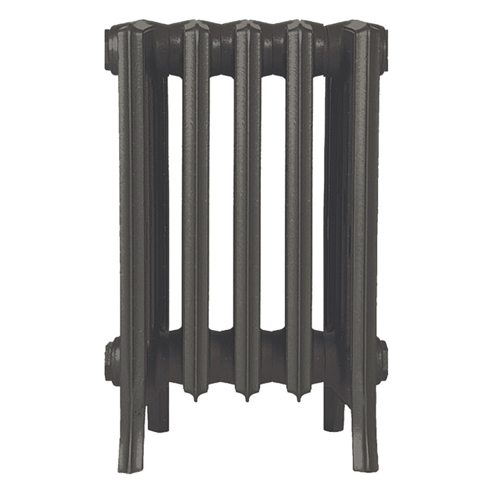 Grace - Grey Bronze Cast Iron Column Radiator H450mm x W333mm 6 Column - Wall Hung