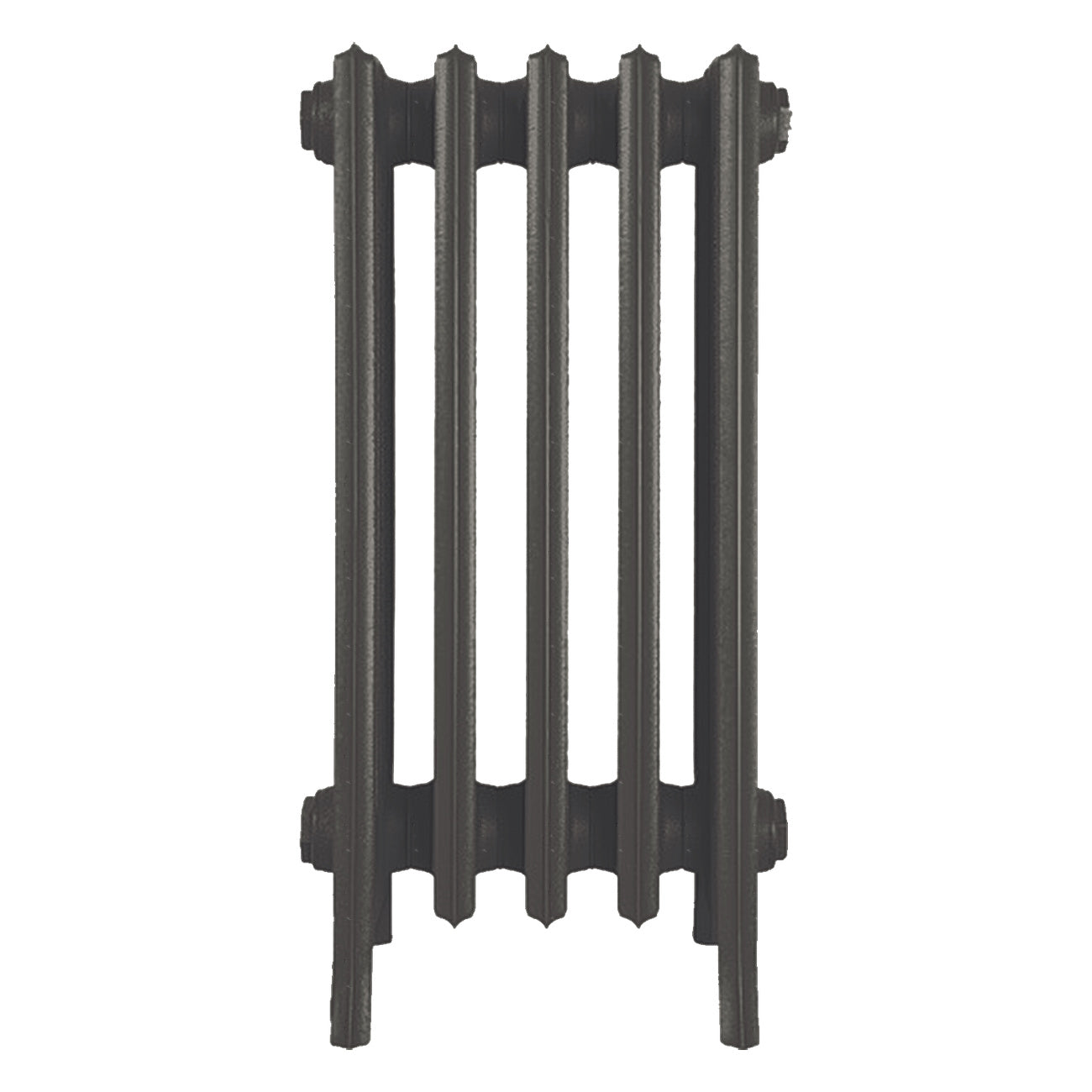 Grace - Grey Bronze Cast Iron Column Radiator H600mm x W333mm 6 Column - Wall Hung