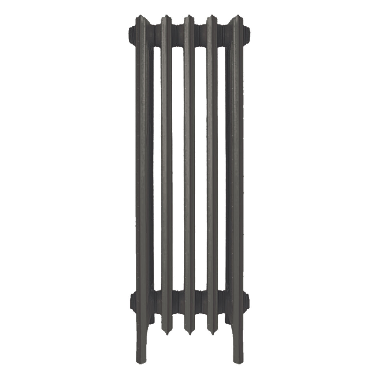 Grace - Grey Bronze Cast Iron Column Radiator H950mm x W333mm 6 Column - Floor Standing