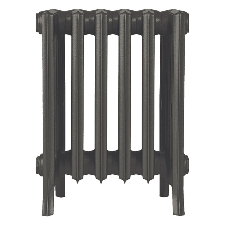 Grace - Grey Bronze Cast Iron Column Radiator H450mm x W393mm 6 Column - Wall Hung