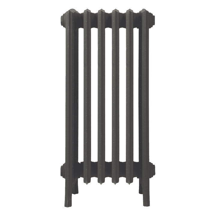 Grace - Grey Bronze Cast Iron Column Radiator H700mm x W393mm 6 Column - Wall Hung