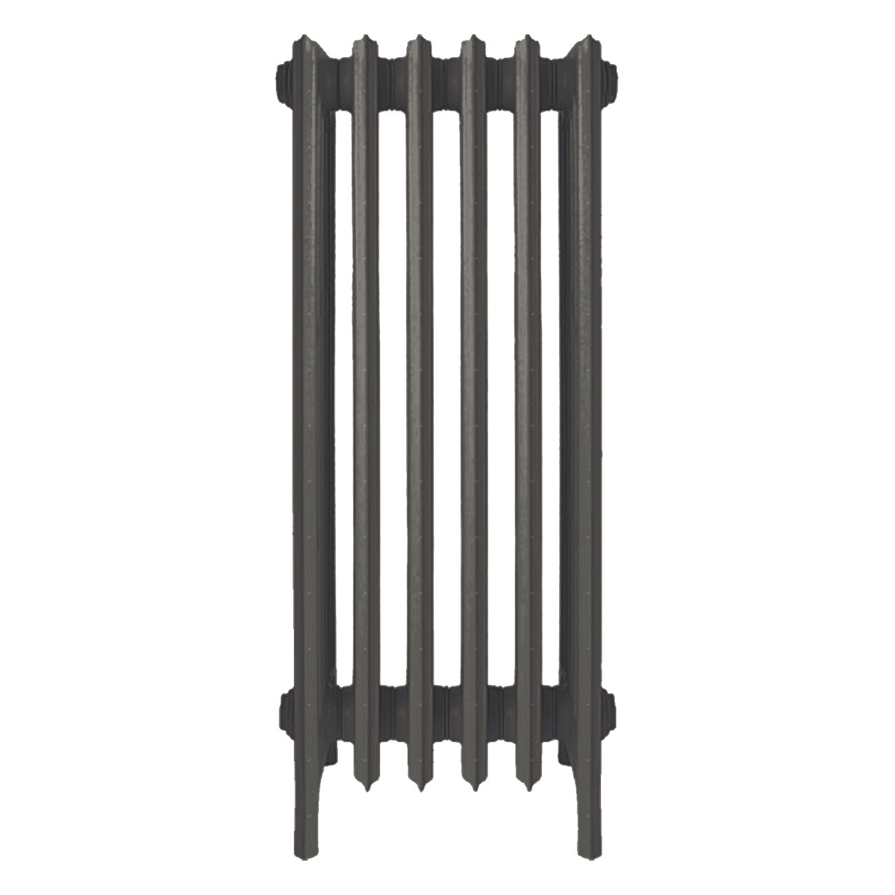 Grace - Grey Bronze Cast Iron Column Radiator H900mm x W393mm 6 Column - Wall Hung