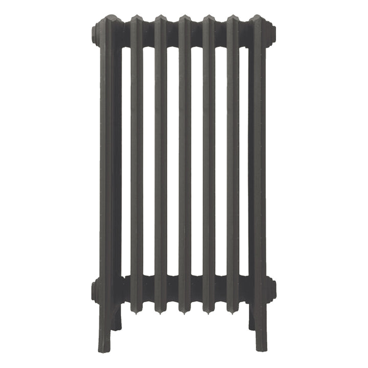 Grace - Grey Bronze Cast Iron Column Radiator H700mm x W454mm 6 Column - Wall Hung