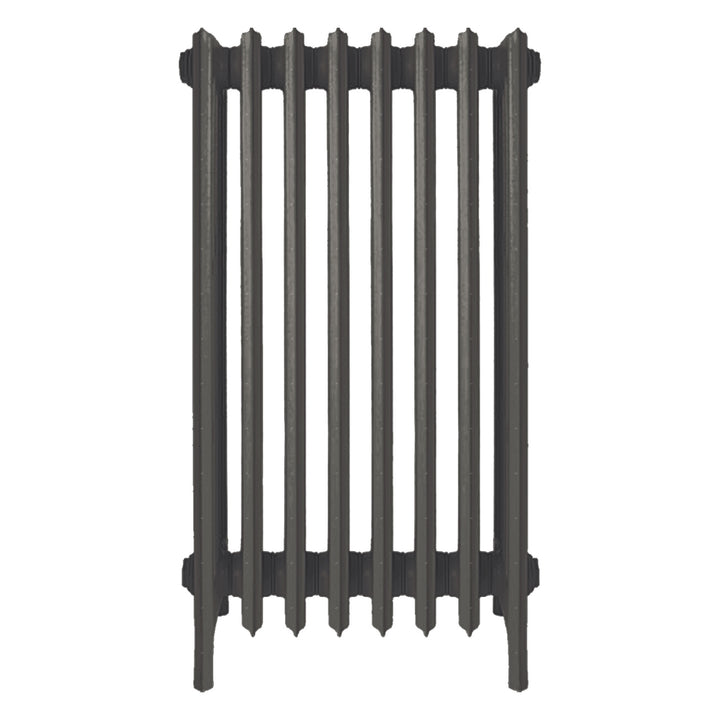 Grace - Grey Bronze Cast Iron Column Radiator H950mm x W514mm 6 Column - Floor Standing