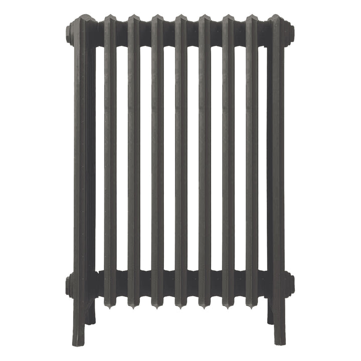 Grace - Grey Bronze Cast Iron Column Radiator H700mm x W575mm 6 Column - Wall Hung