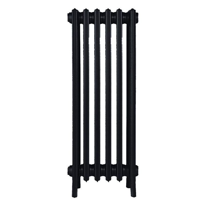 Grace - Matt Black Cast Iron Column Radiator H898mm x W393mm 4 Column - Wall Hung