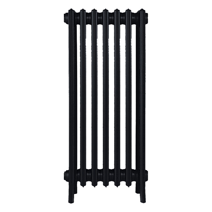 Grace - Matt Black Cast Iron Column Radiator H898mm x W454mm 4 Column - Wall Hung