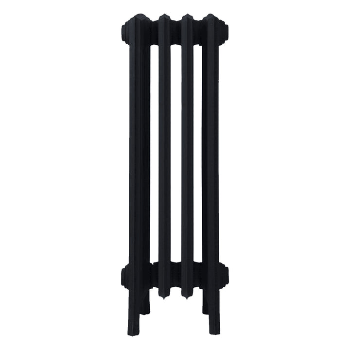 Grace - Matt Black Cast Iron Column Radiator H700mm x W272mm 6 Column - Wall Hung