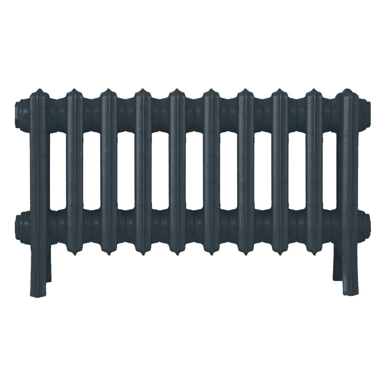 Grace - Midnight Ink Cast Iron Column Radiator H300mm x W635mm 4 Column - Wall Hung
