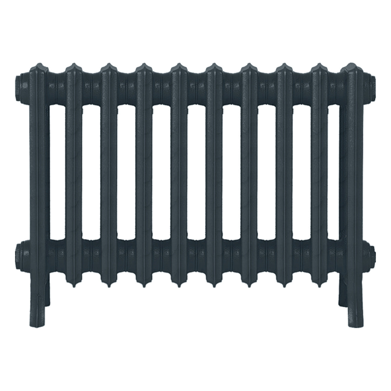 Grace - Midnight Ink Cast Iron Column Radiator H450mm x W635mm 4 Column - Wall Hung