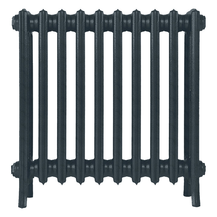 Grace - Midnight Ink Cast Iron Column Radiator H650mm x W635mm 4 Column - Floor Standing