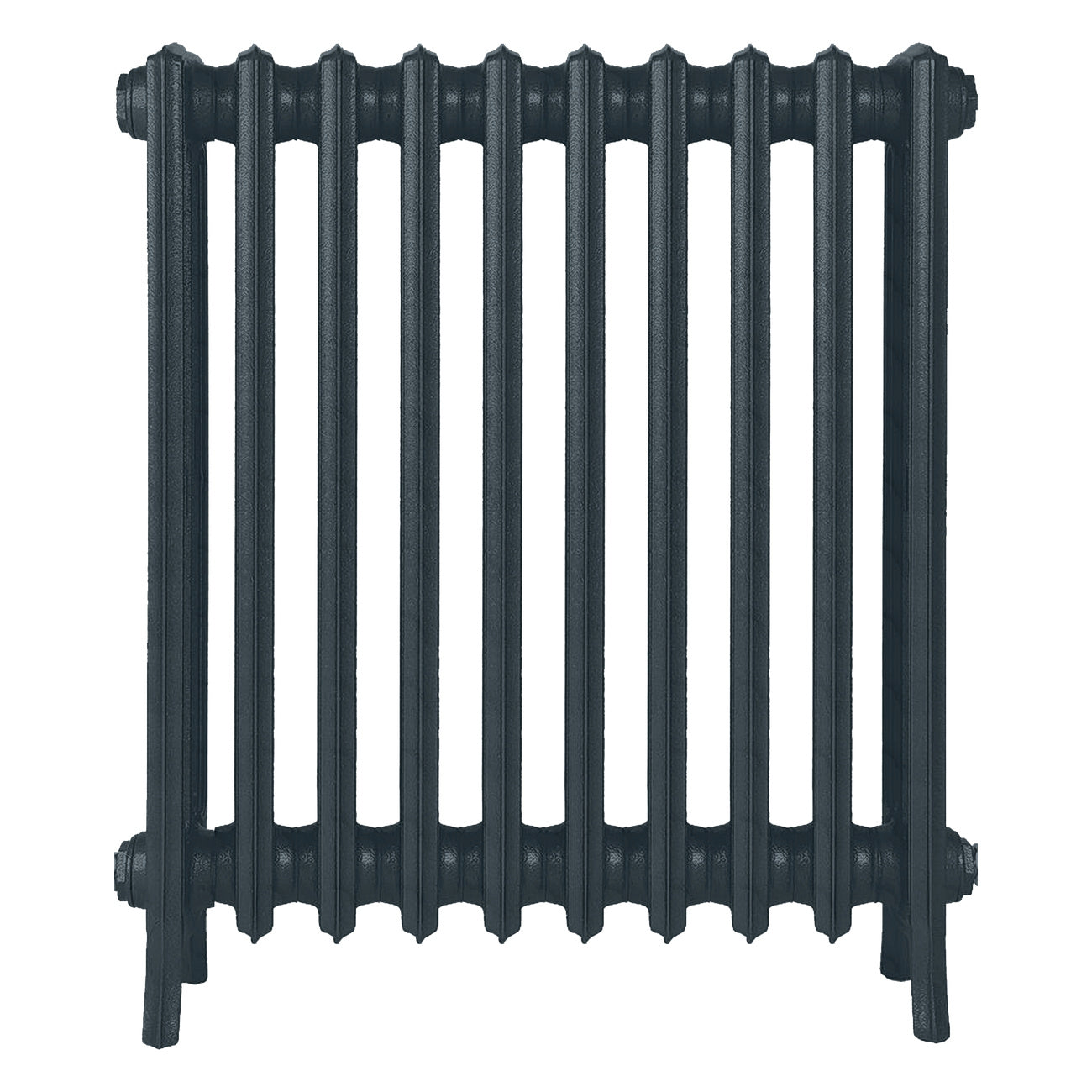 Grace - Midnight Ink Cast Iron Column Radiator H700mm x W635mm 4 Column - Wall Hung