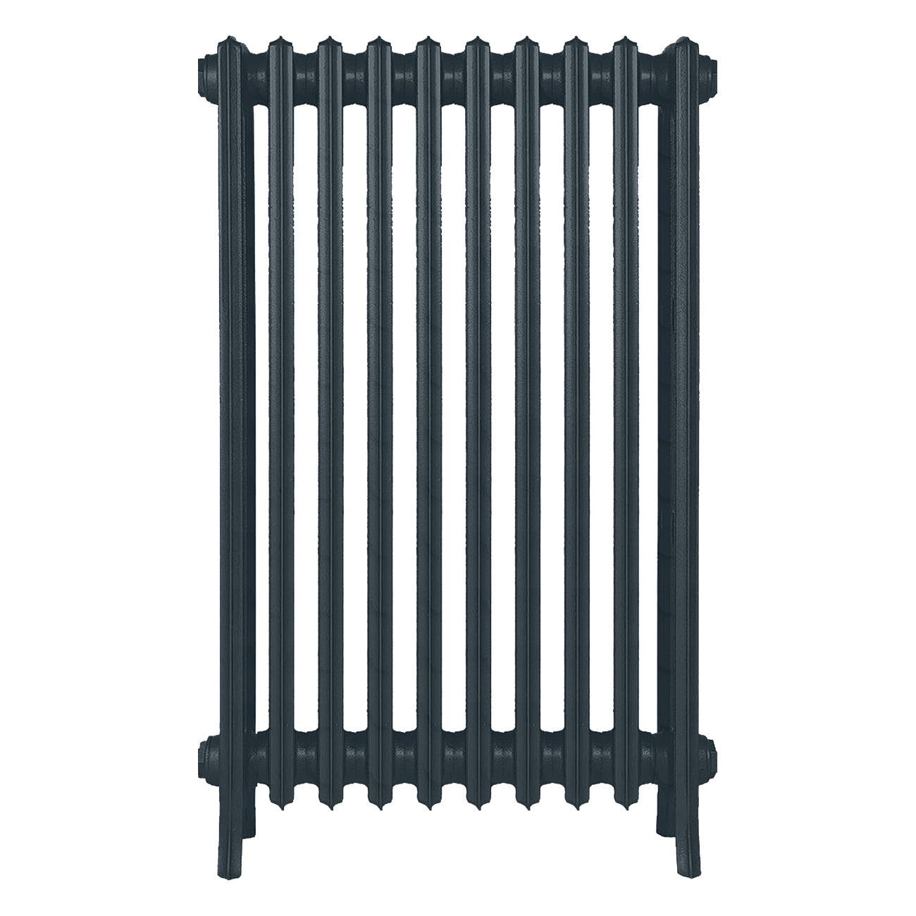 Grace - Midnight Ink Cast Iron Column Radiator H950mm x W635mm 4 Column - Floor Standing