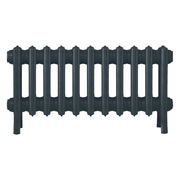 Grace - Midnight Ink Cast Iron Column Radiator H300mm x W696mm 4 Column - Wall Hung