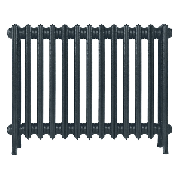 Grace - Midnight Ink Cast Iron Column Radiator H650mm x W817mm 4 Column - Floor Standing