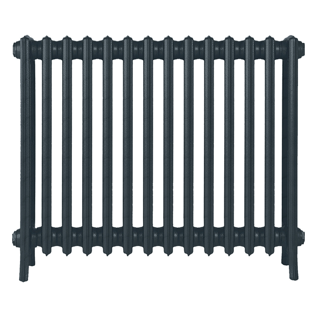 Grace - Midnight Ink Cast Iron Column Radiator H700mm x W877mm 4 Column - Wall Hung