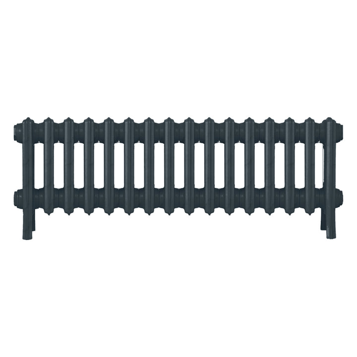 Grace - Midnight Ink Cast Iron Column Radiator H300mm x W998mm 4 Column - Wall Hung