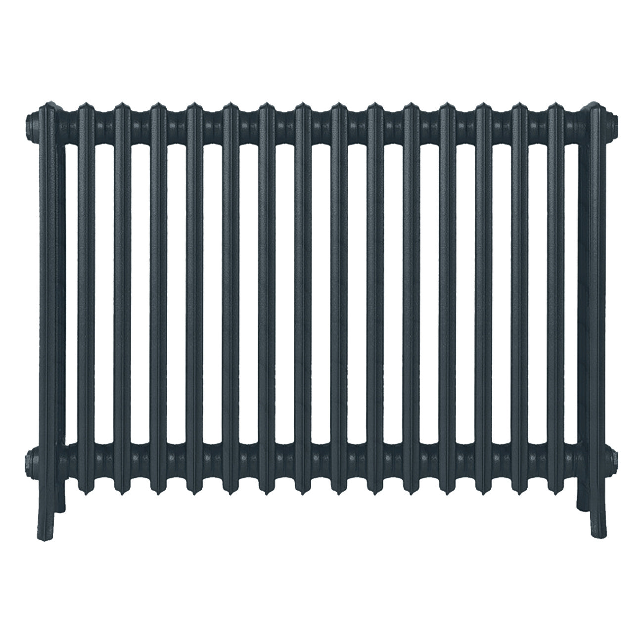 Grace - Midnight Ink Cast Iron Column Radiator H700mm x W998mm 4 Column - Wall Hung