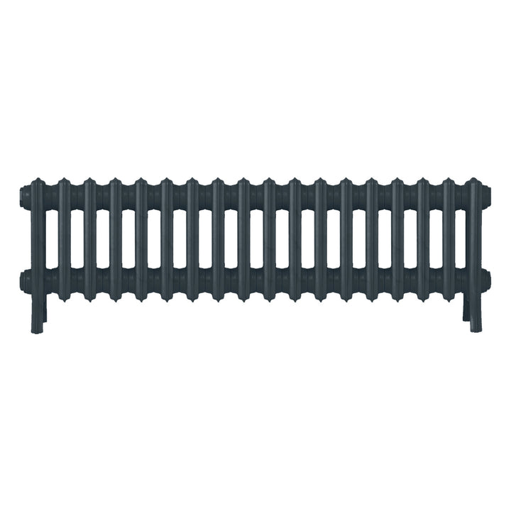 Grace - Midnight Ink Cast Iron Column Radiator H300mm x W1119mm 4 Column - Wall Hung