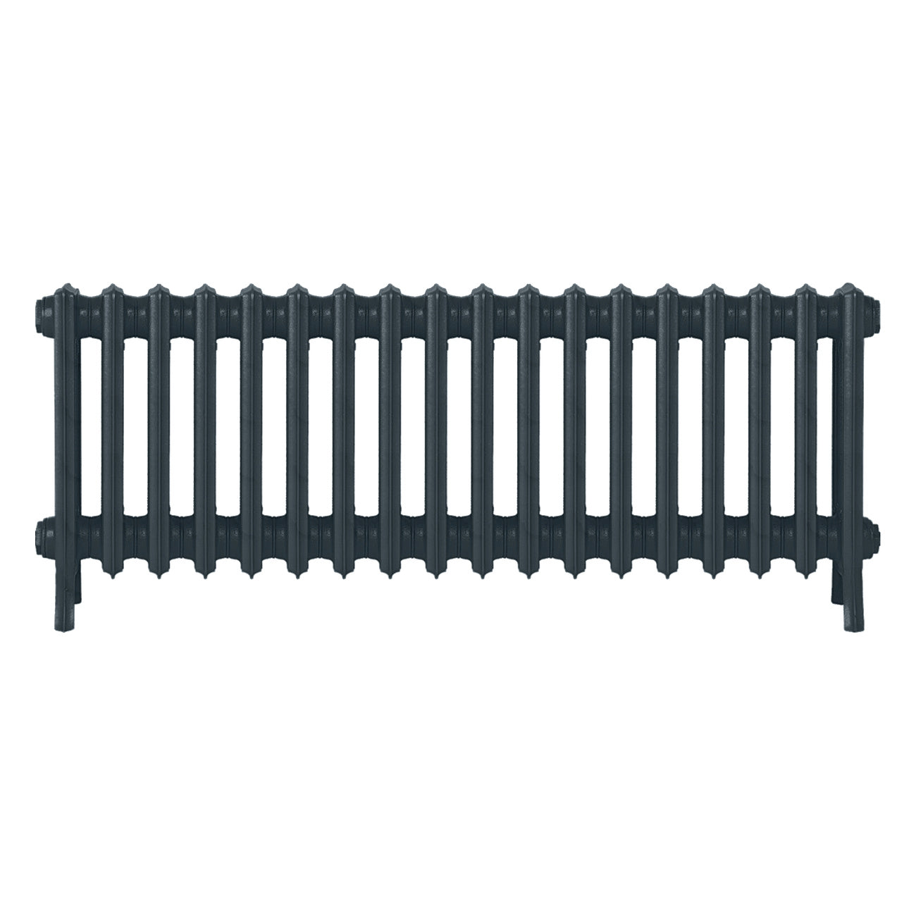 Grace - Midnight Ink Cast Iron Column Radiator H450mm x W1119mm 4 Column - Wall Hung