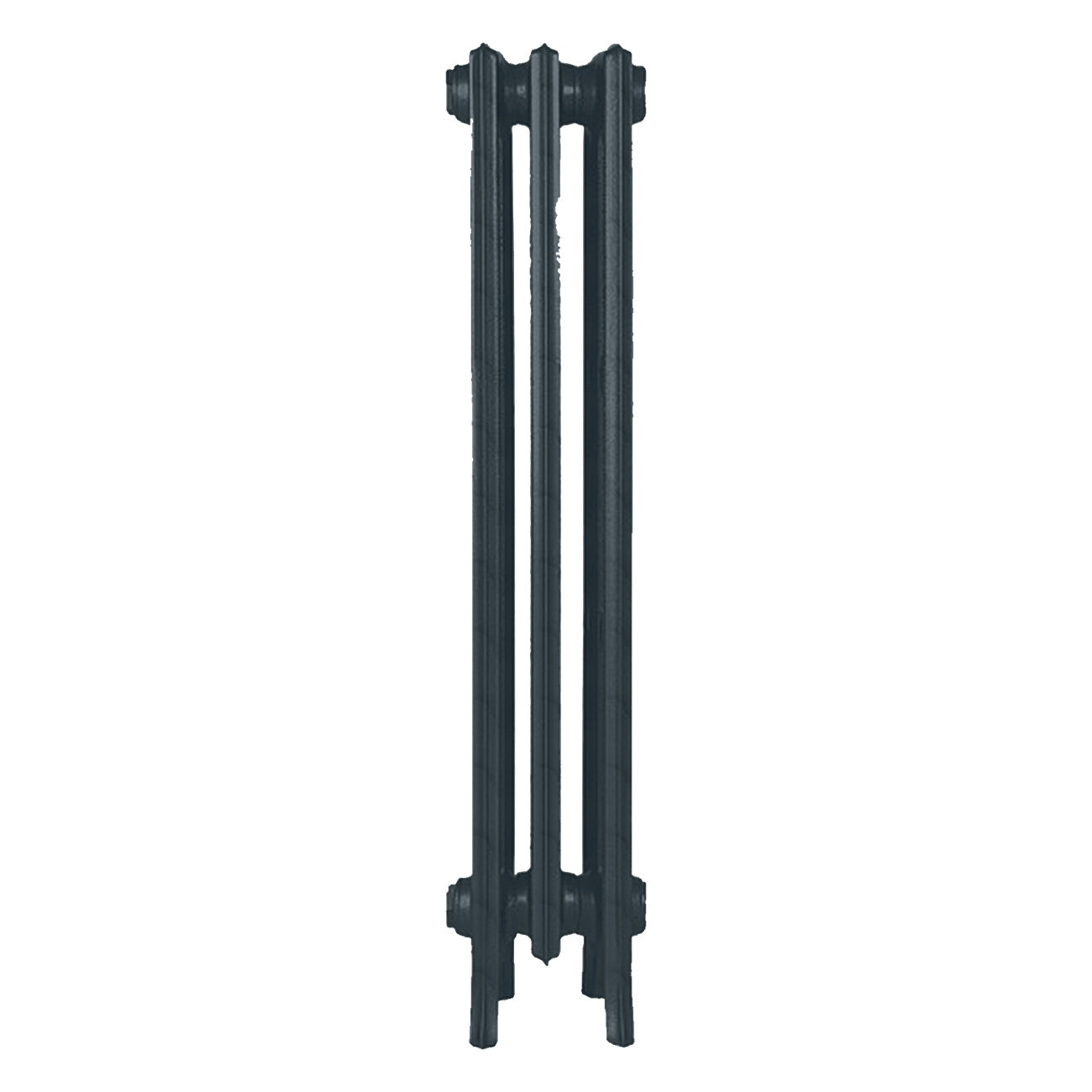 Grace - Midnight Ink Cast Iron Column Radiator H950mm x W212mm 4 Column - Floor Standing