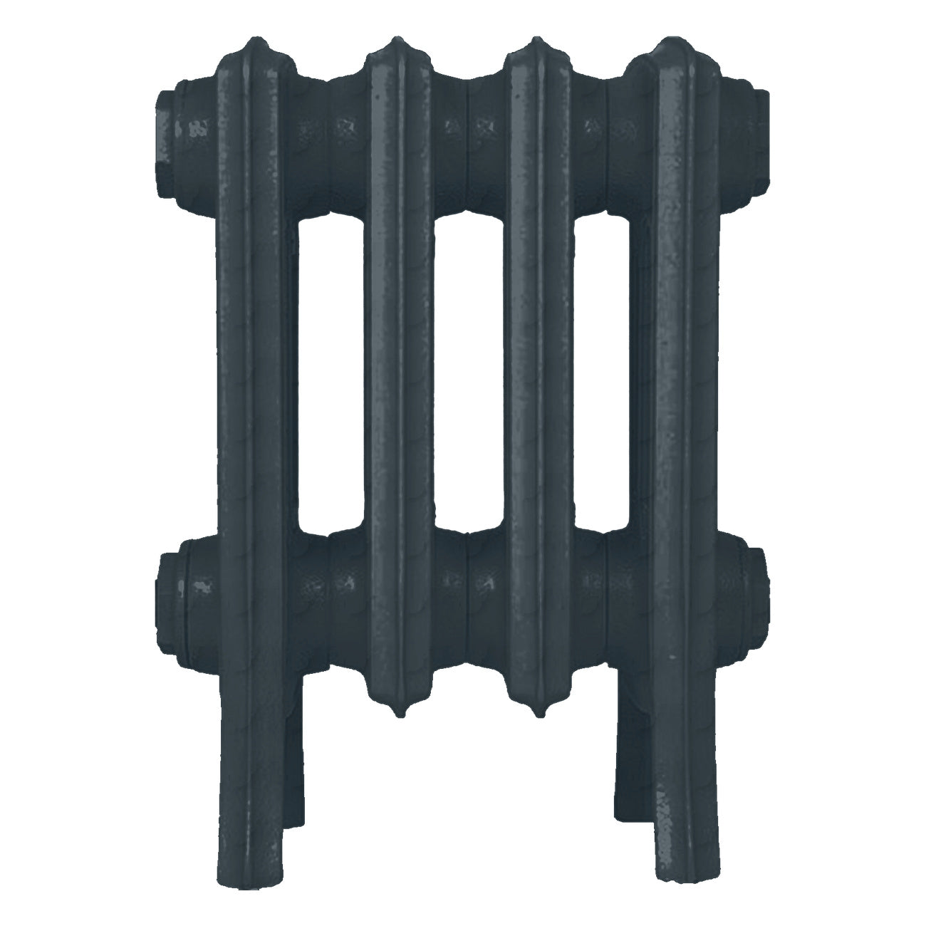 Grace - Midnight Ink Cast Iron Column Radiator H350mm x W272mm 4 Column - Floor Standing