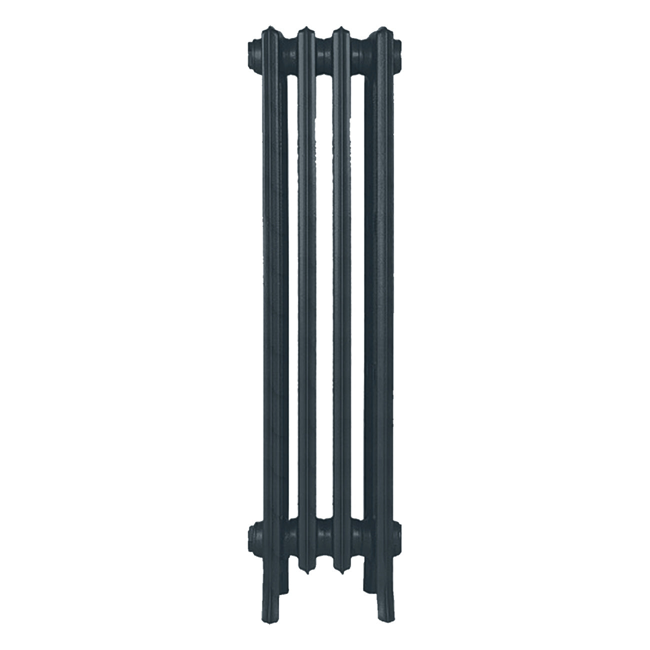 Grace - Midnight Ink Cast Iron Column Radiator H950mm x W272mm 4 Column - Floor Standing